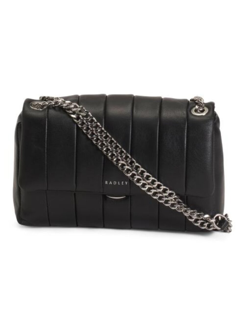 RADLEY LONDON Leather Burton Way Quilt Mini Flapover Crossbody